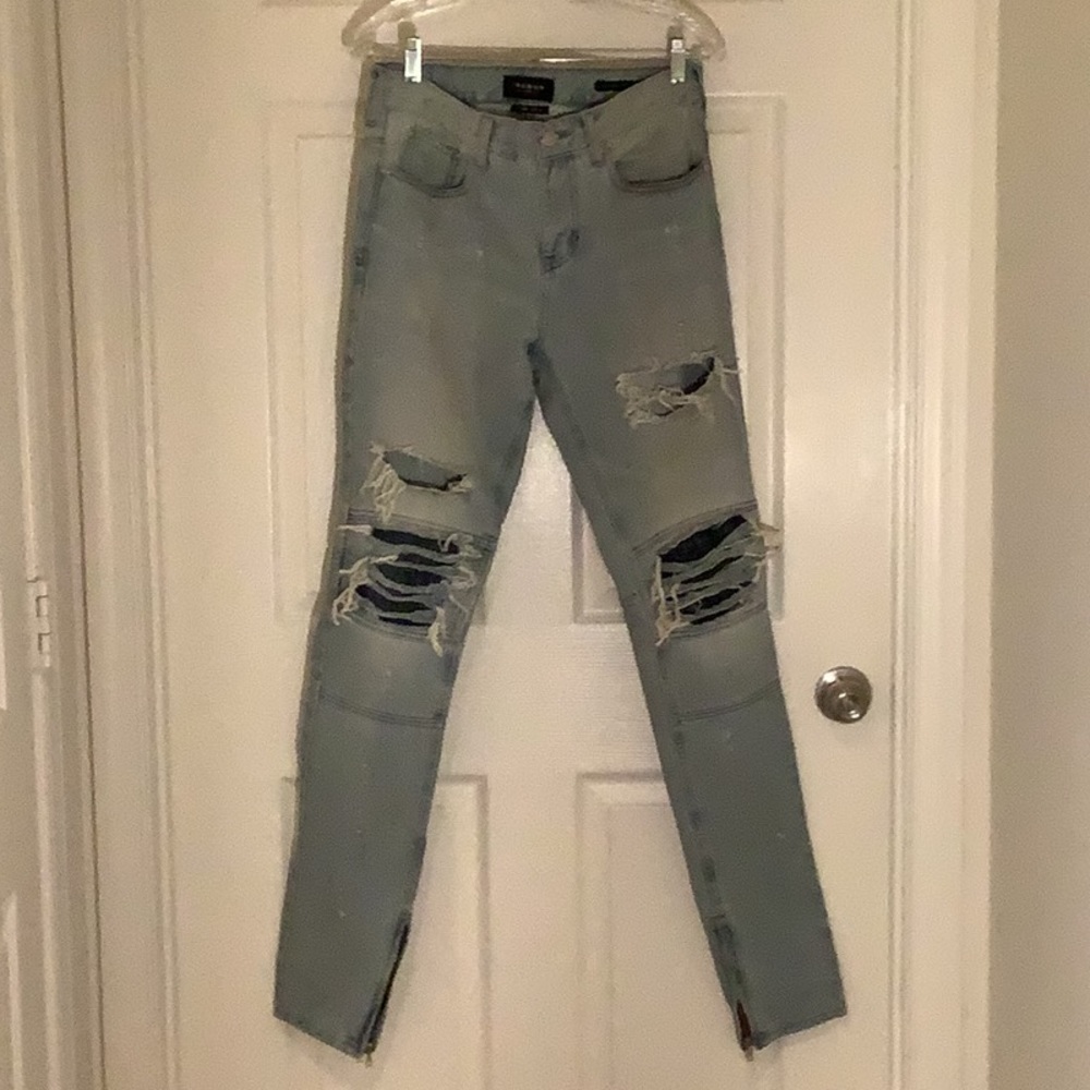 PACSUN Men’s Denim Stacked Skinny Jeans